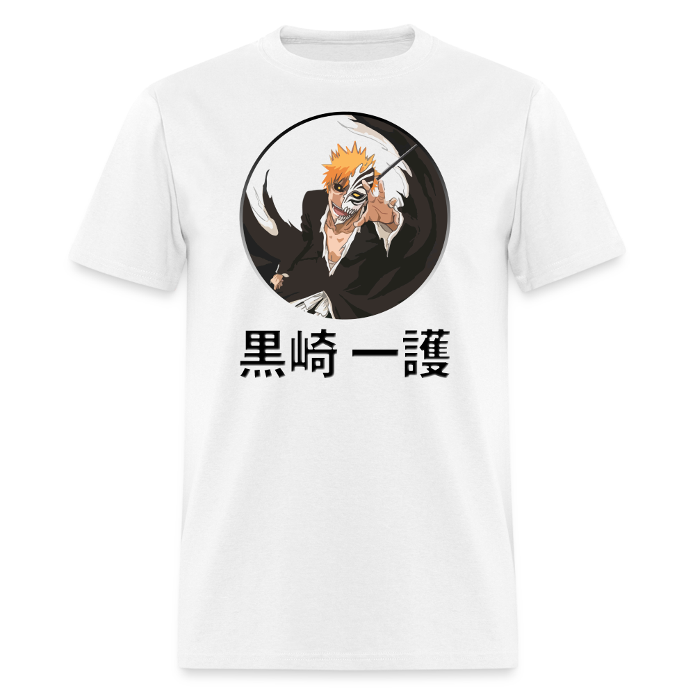 Ichigo Bleach Katakana Anime T-Shirt - white