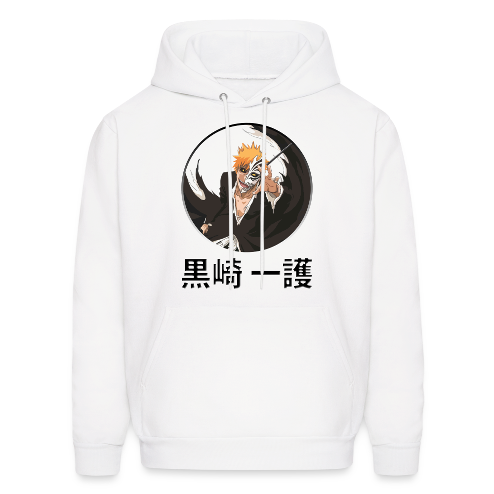 Ichigo Bleach Katakana Anime Hoodie Sweatshirt - white