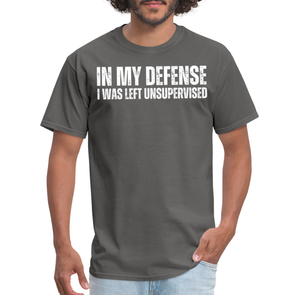 In My Defense Unisex Classic T-Shirt - charcoal