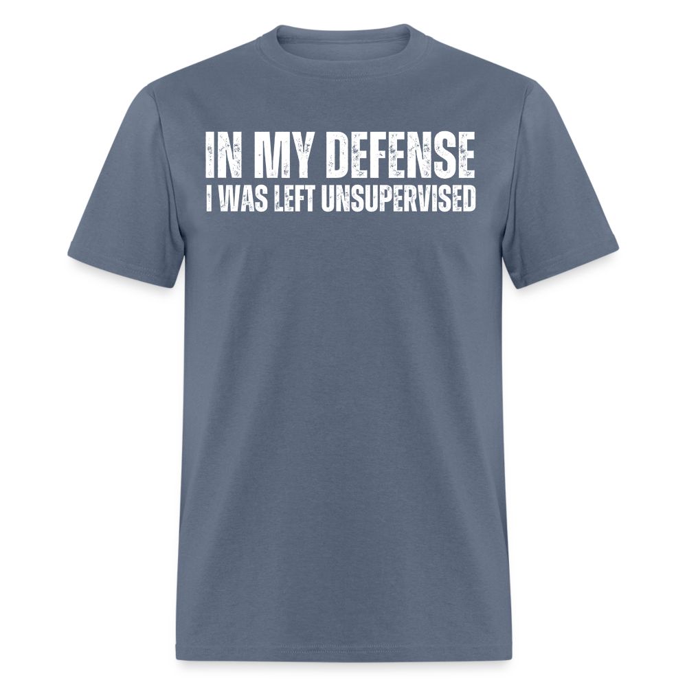 In My Defense Unisex Classic T-Shirt - denim