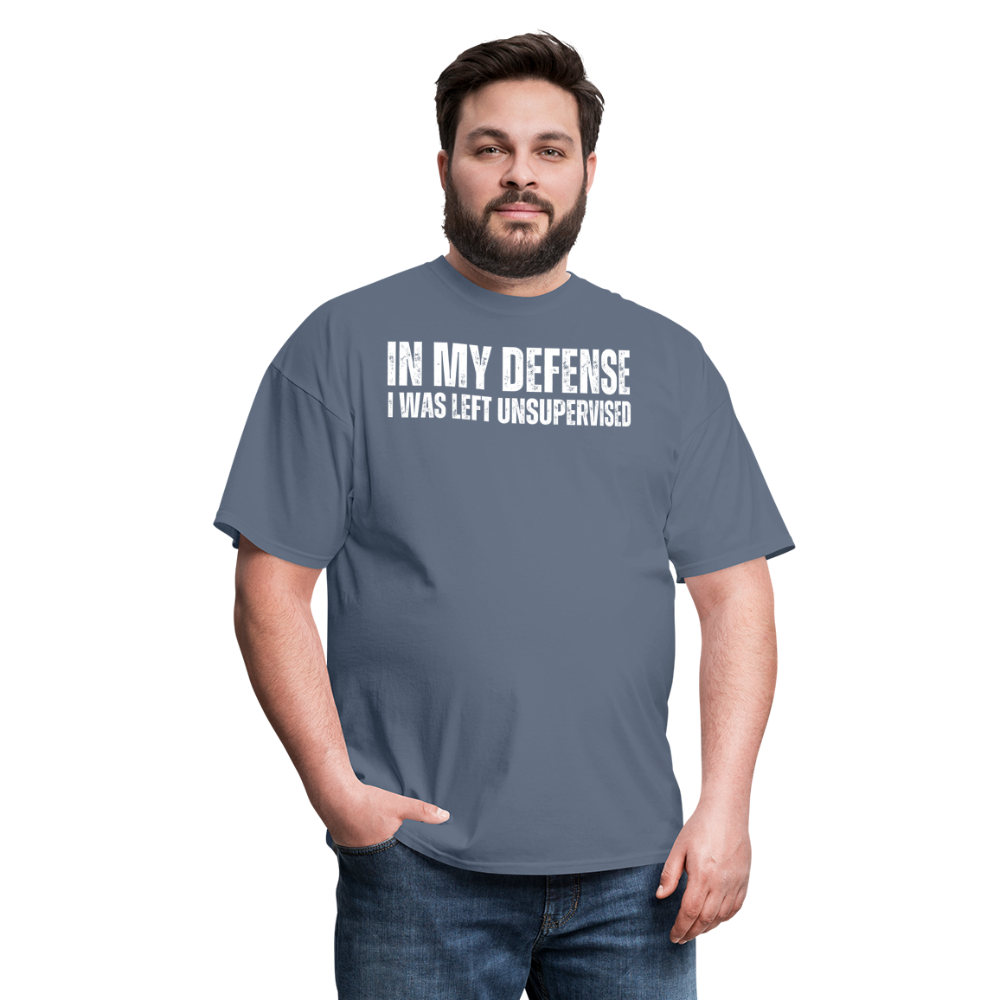 In My Defense Unisex Classic T-Shirt - denim
