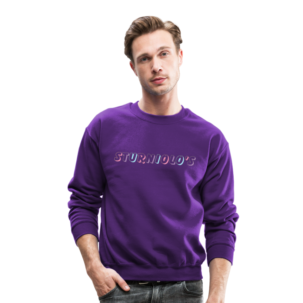 Sturniolo Triplets Crewneck Sweatshirt - purple