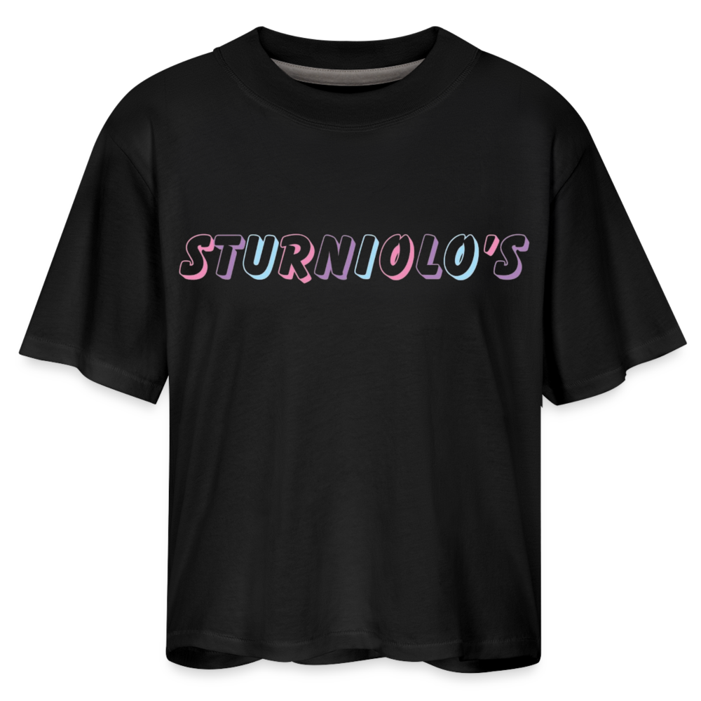 Sturniolo Triplets Women's Boxy Tee - black