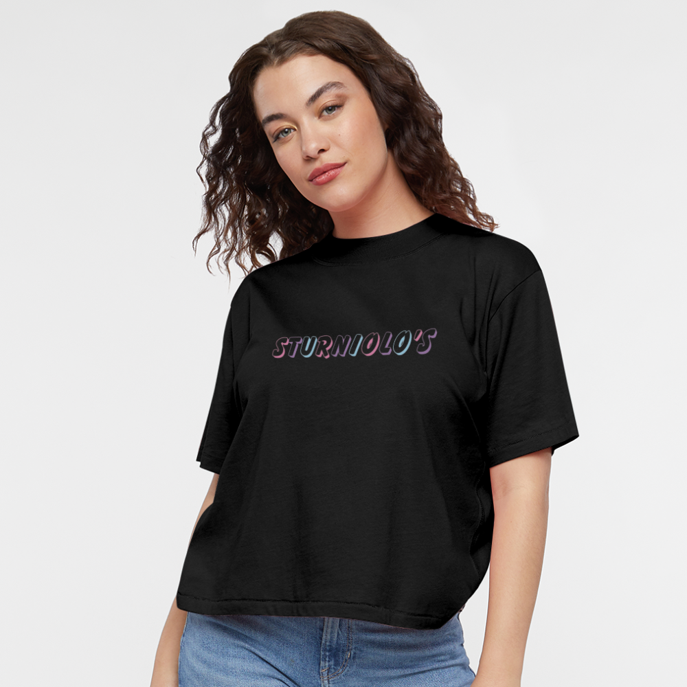 Sturniolo Triplets Women's Boxy Tee - black