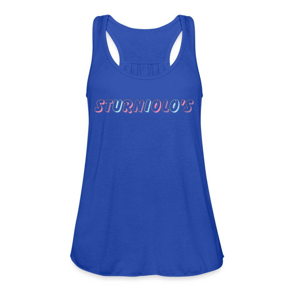Sturniolo Triplets Women's Flowy Tank Top - royal blue