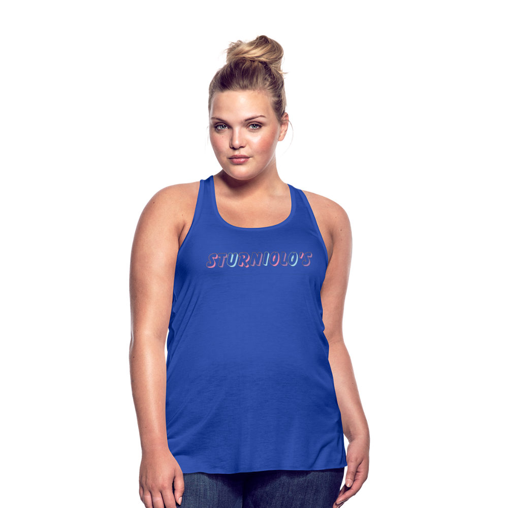 Sturniolo Triplets Women's Flowy Tank Top - royal blue