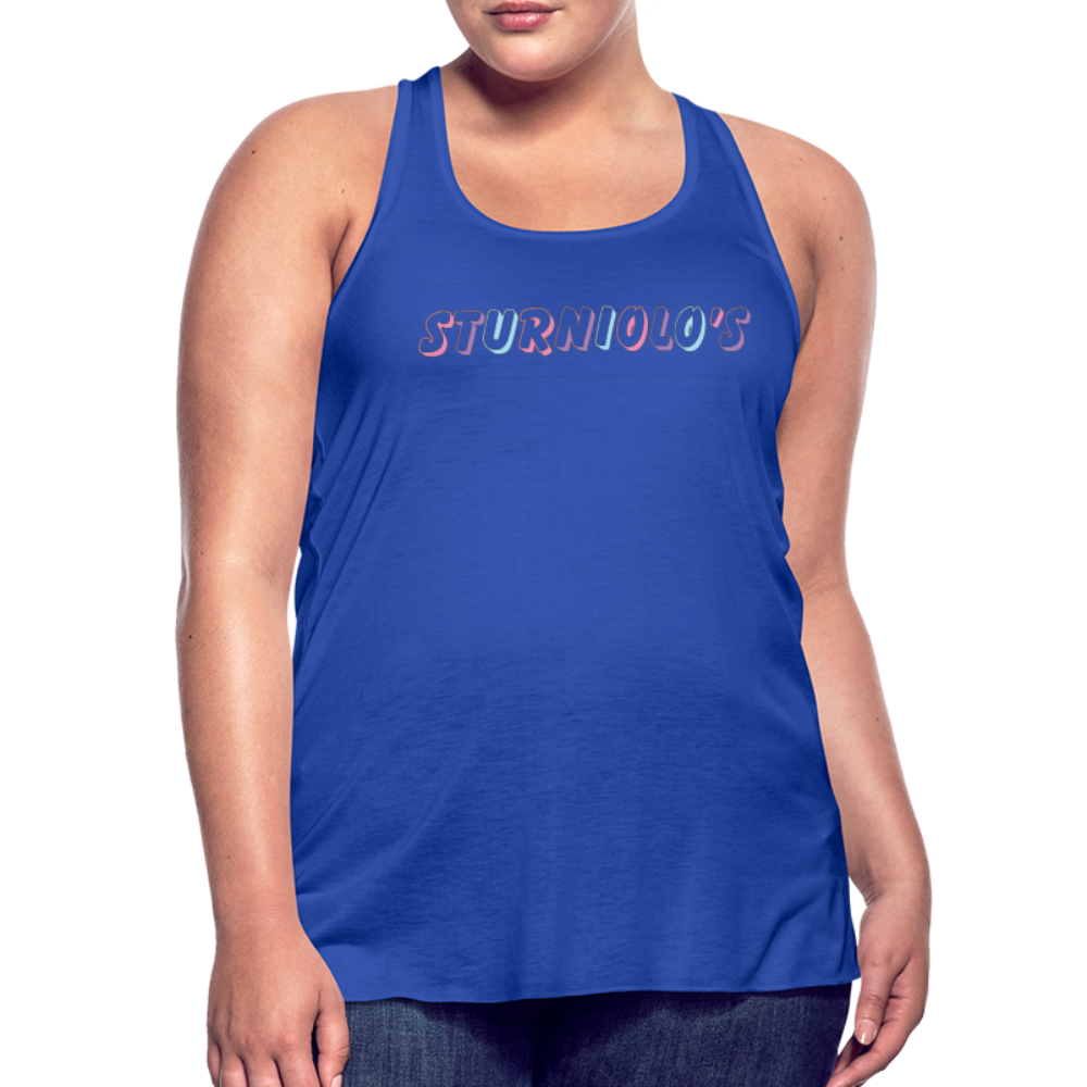 Sturniolo Triplets Women's Flowy Tank Top - royal blue