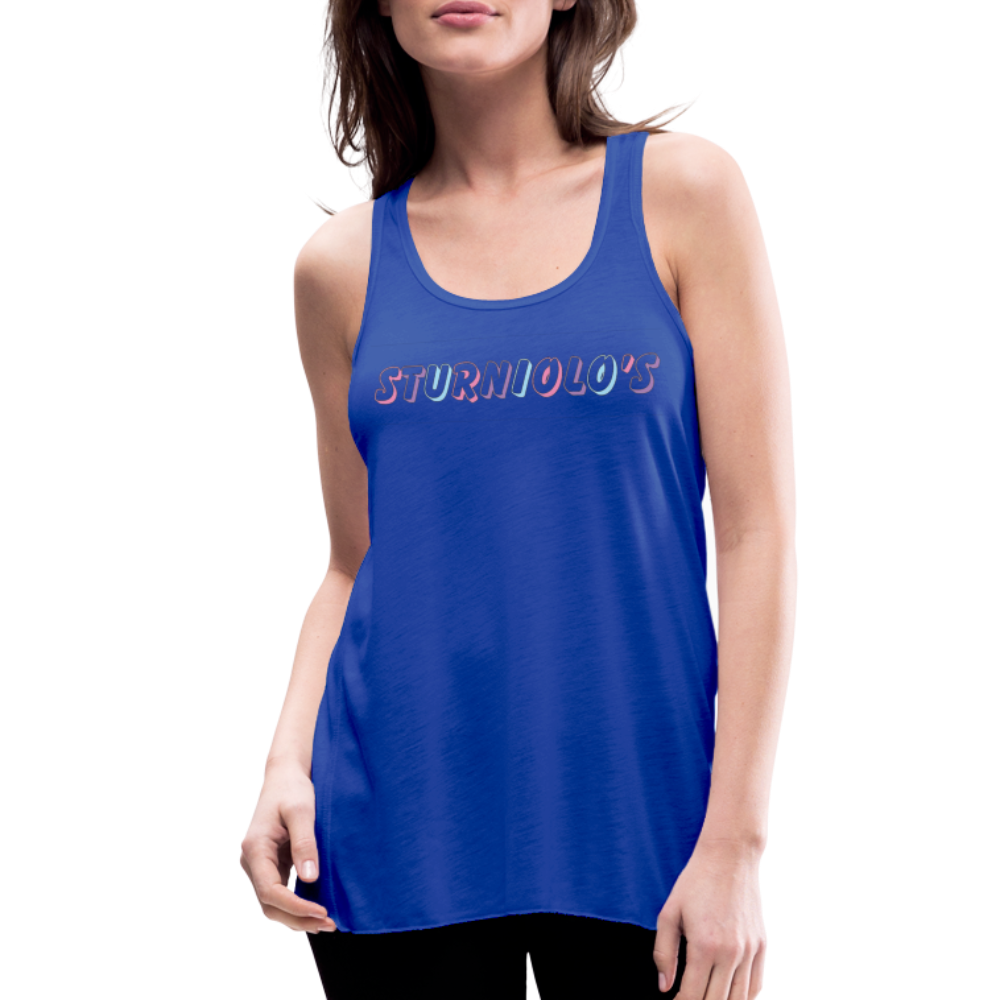 Sturniolo Triplets Women's Flowy Tank Top - royal blue