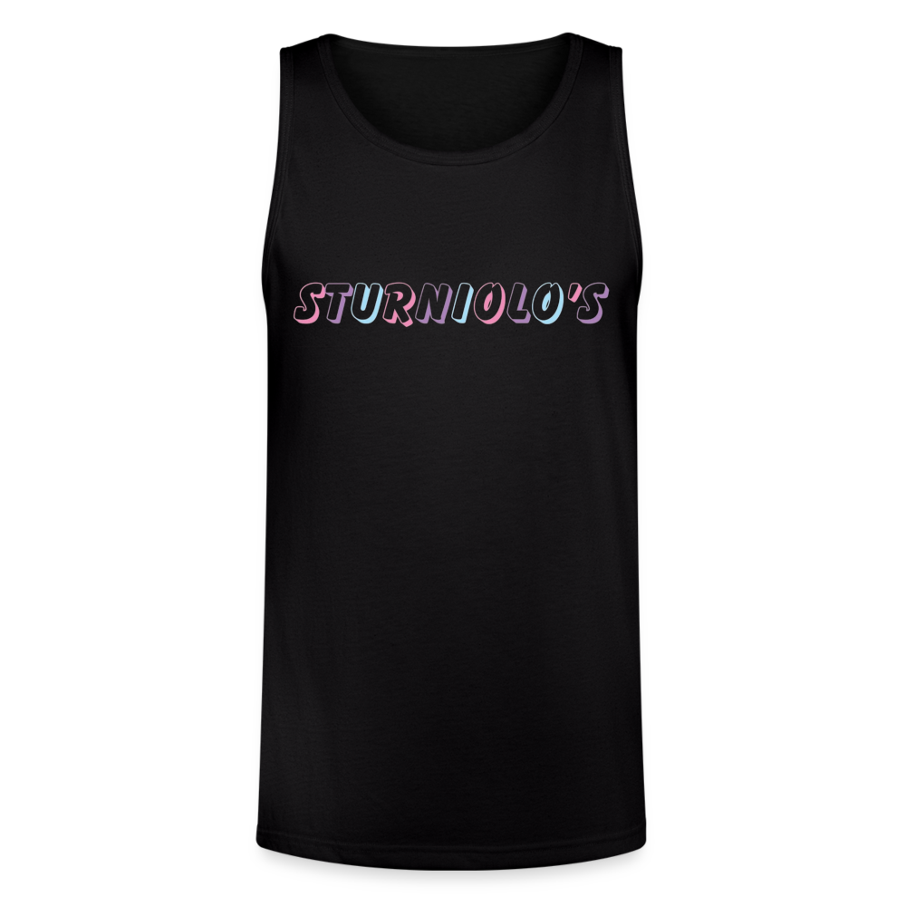 Sturniolo Triplets Unisex Tri-Blend Organic Tank - black