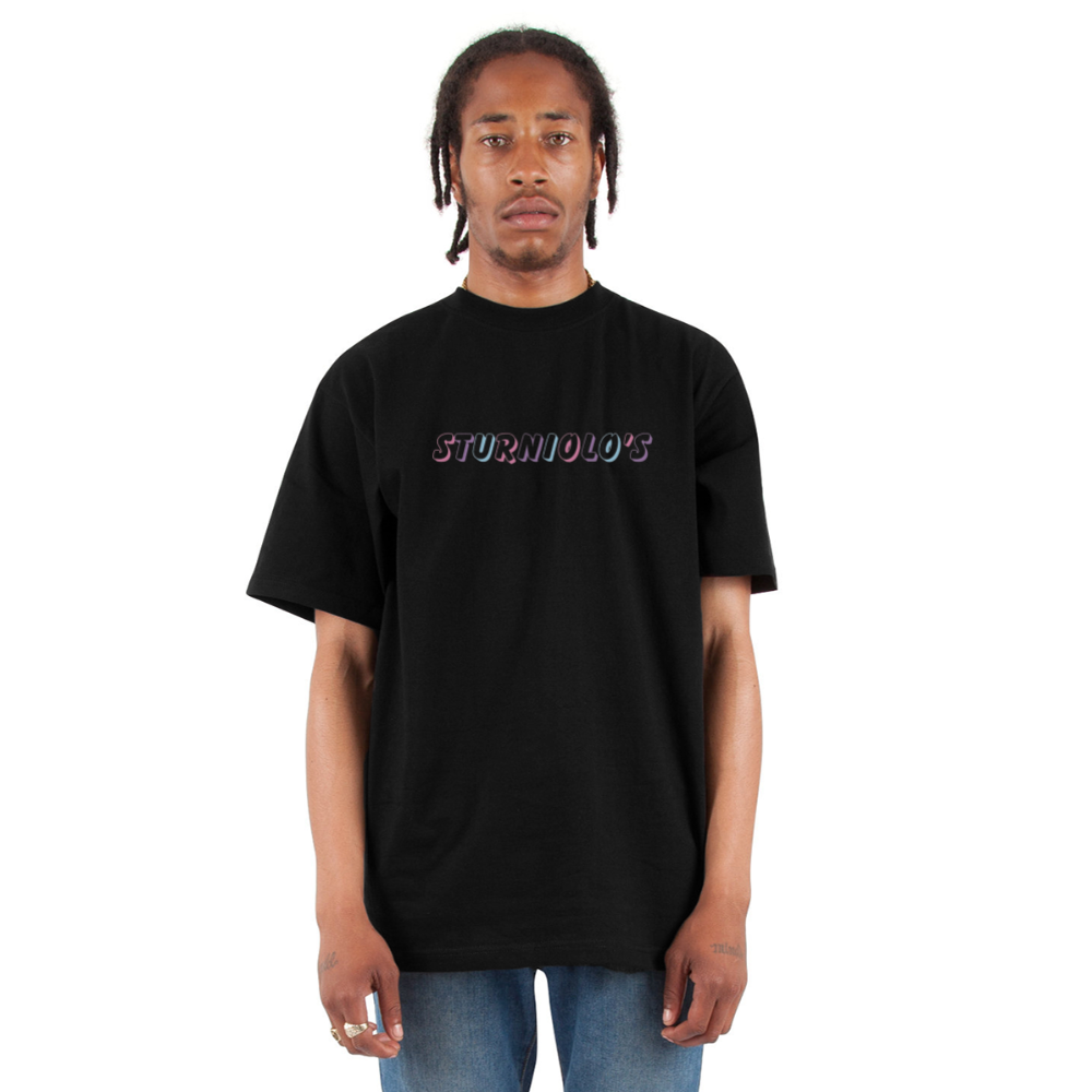 Sturniolo Triplets Unisex Oversized Heavyweight T-Shirt - black