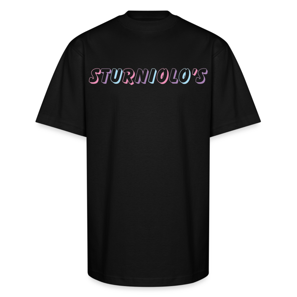 Sturniolo Triplets Unisex Oversized Heavyweight T-Shirt - black