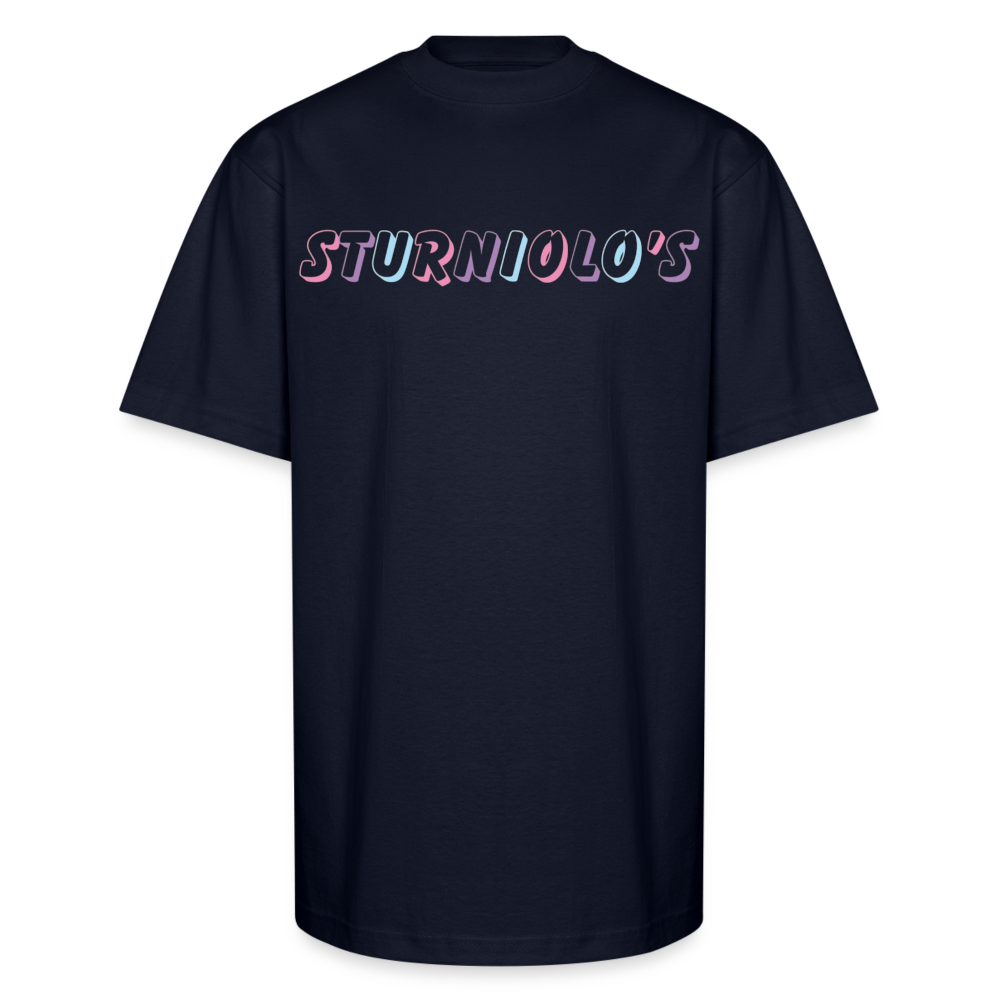 Sturniolo Triplets Unisex Oversized Heavyweight T-Shirt - navy