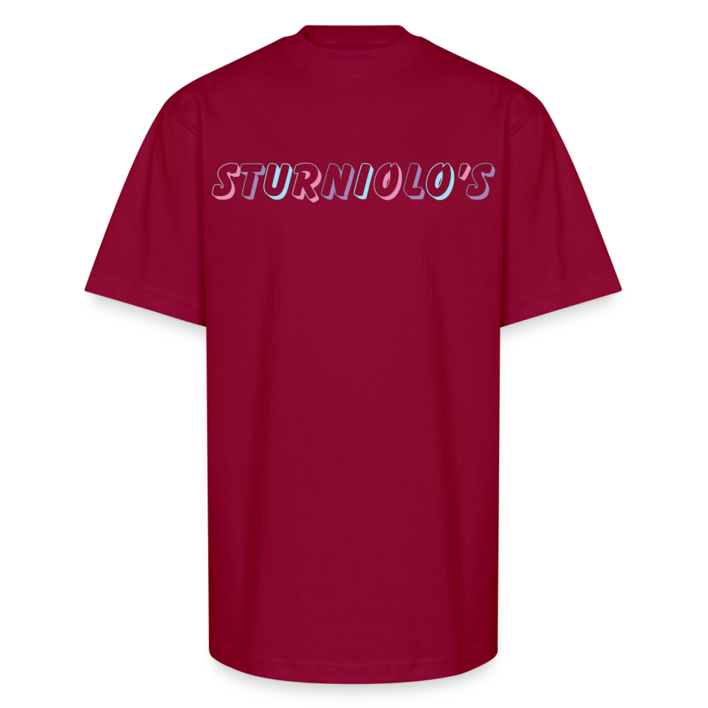 Sturniolo Triplets Unisex Oversized Heavyweight T-Shirt - cardinal