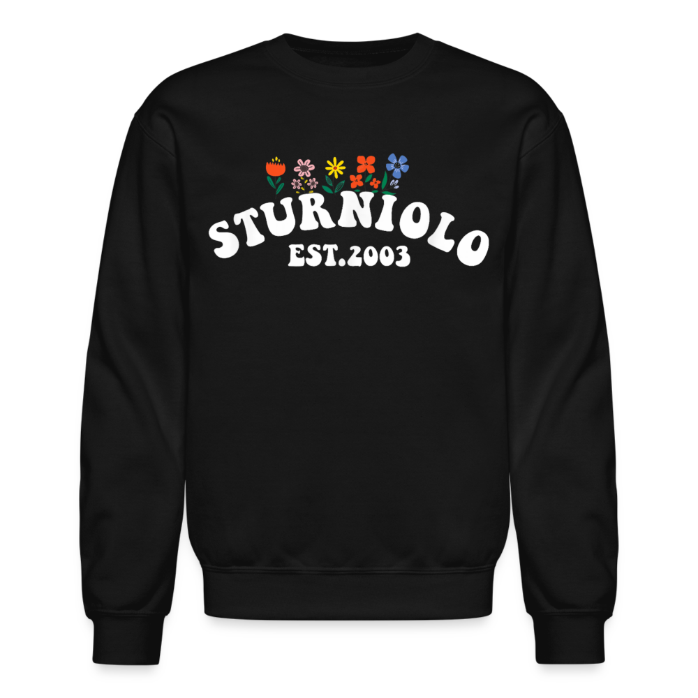 Sturniolo Triplets Unisex Crewneck Sweatshirt - black