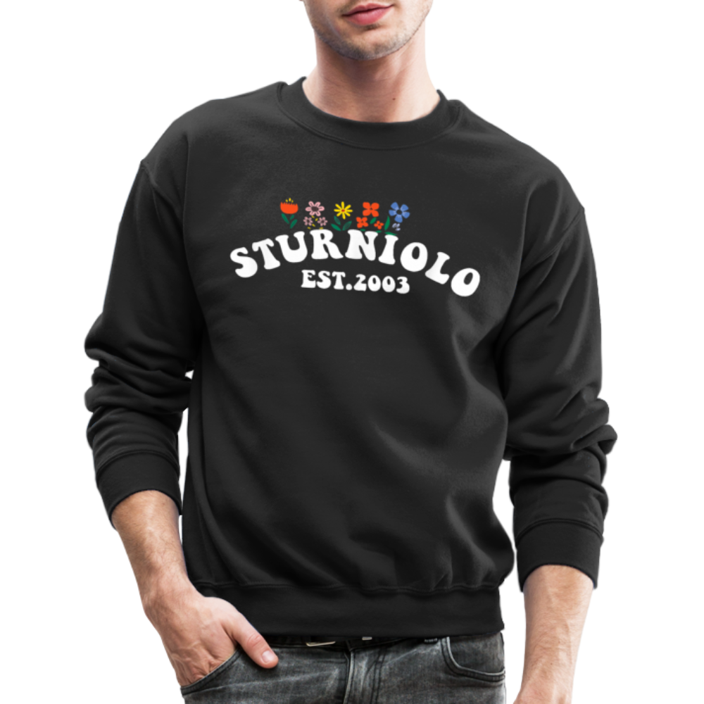 Sturniolo Triplets Unisex Crewneck Sweatshirt - black