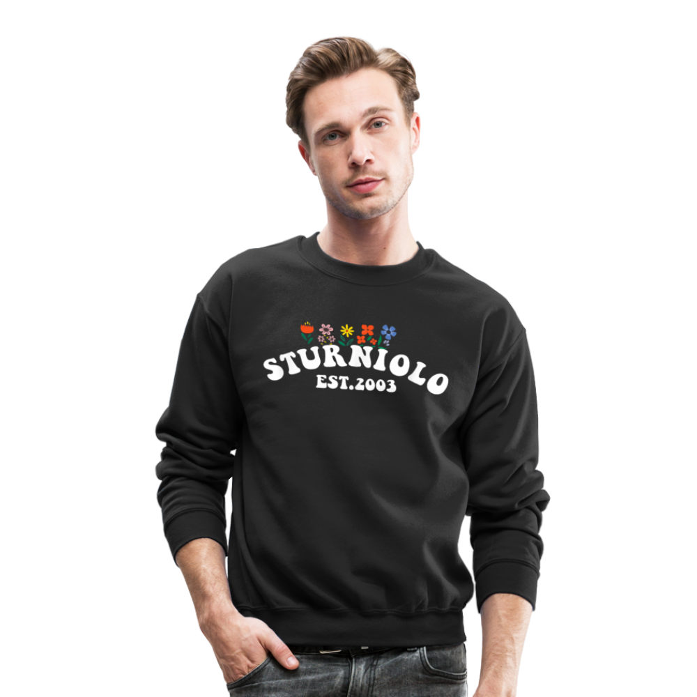 Sturniolo Triplets Unisex Crewneck Sweatshirt - black