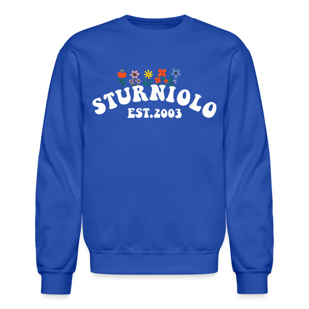 Sturniolo Triplets Unisex Crewneck Sweatshirt - royal blue