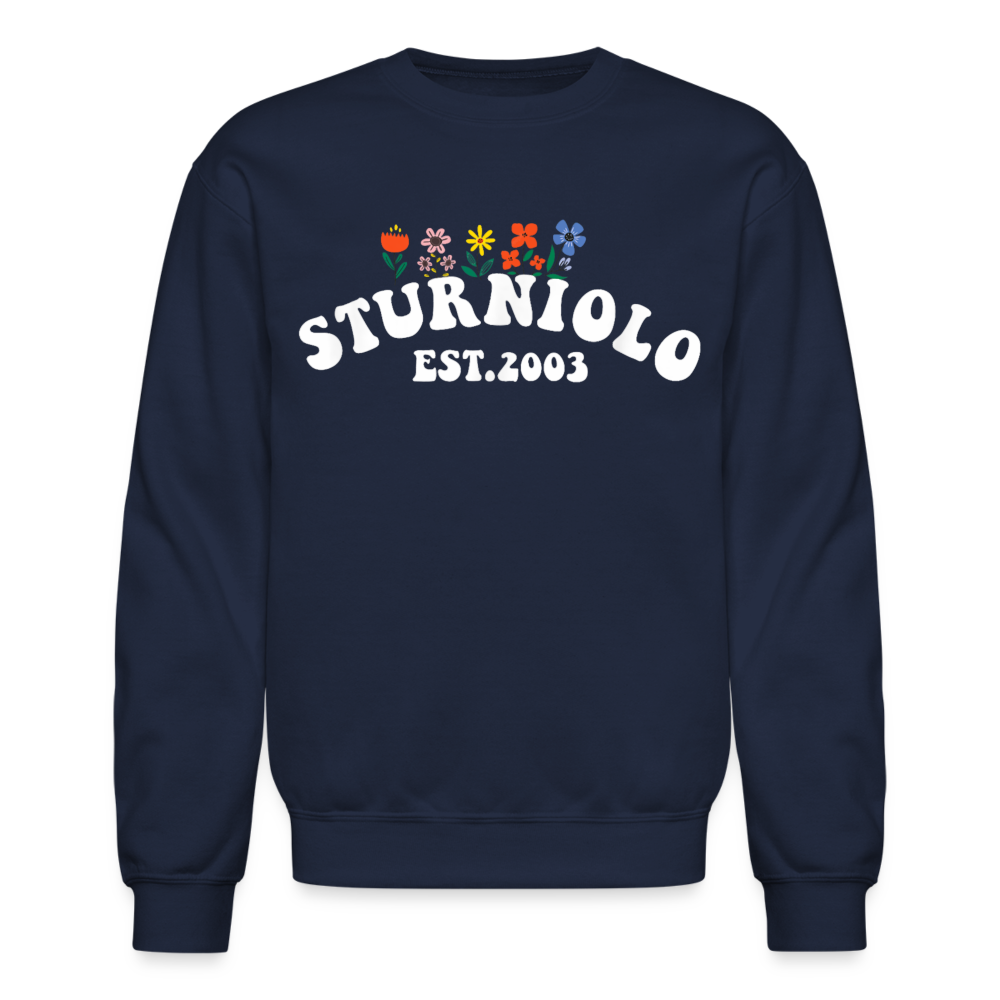 Sturniolo Triplets Unisex Crewneck Sweatshirt - navy
