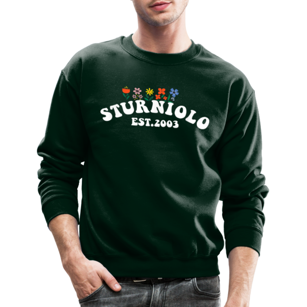 Sturniolo Triplets Unisex Crewneck Sweatshirt - forest green
