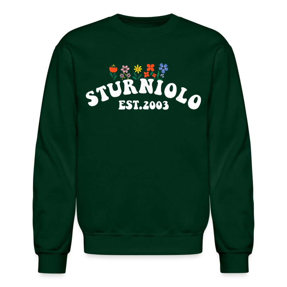 Sturniolo Triplets Unisex Crewneck Sweatshirt - forest green