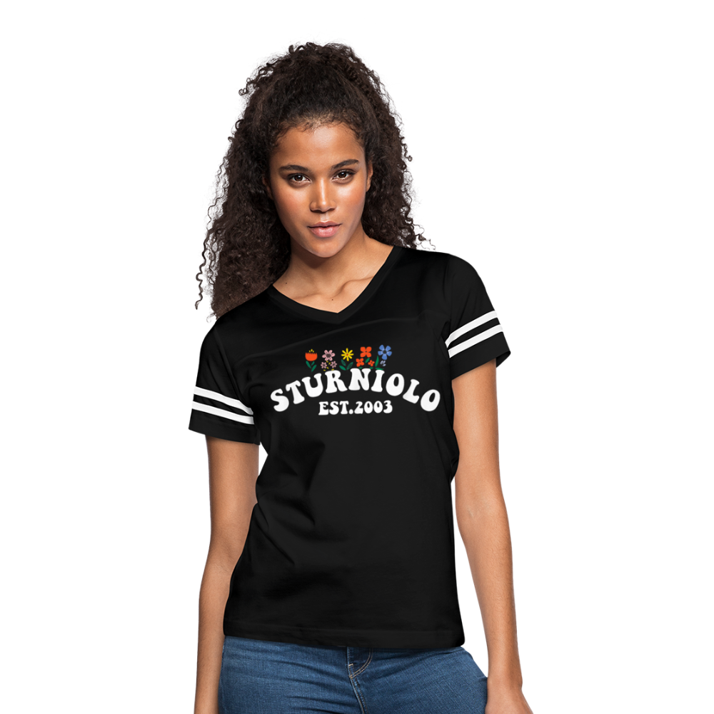 Sturniolo Triplets Women’s Vintage Sport T-Shirt - black/white