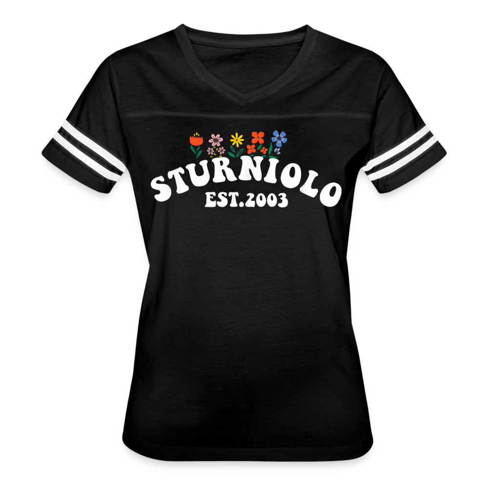 Sturniolo Triplets Women’s Vintage Sport T-Shirt - black/white