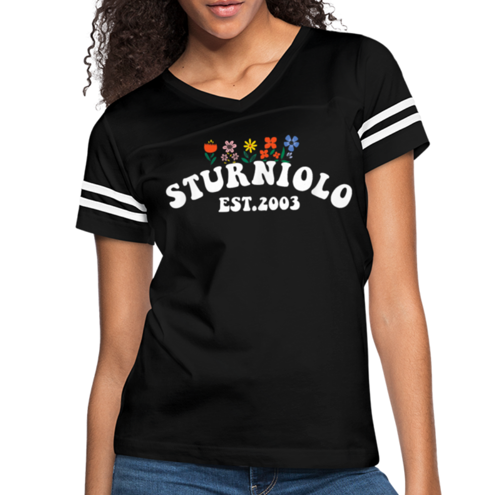 Sturniolo Triplets Women’s Vintage Sport T-Shirt - black/white