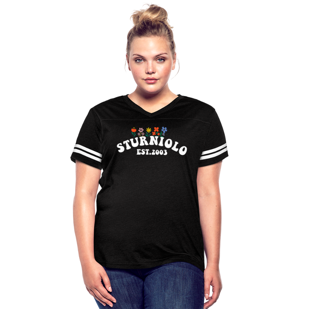 Sturniolo Triplets Women’s Vintage Sport T-Shirt - black/white