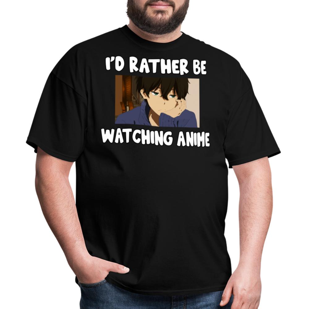 I'd Rather Be Watching Anime Unisex T-Shirt