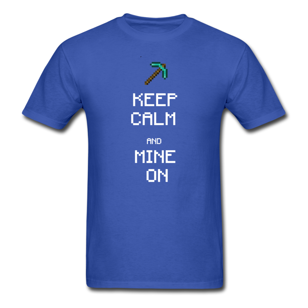 new shirt mine - royal blue