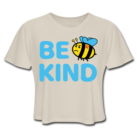 Bee Be Kind Women's Cropped T-Shirt