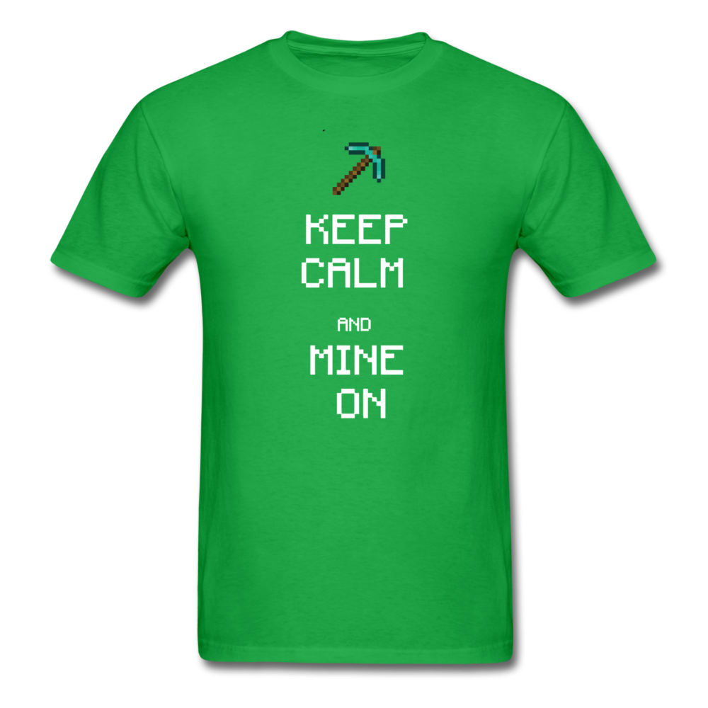 new shirt mine - bright green