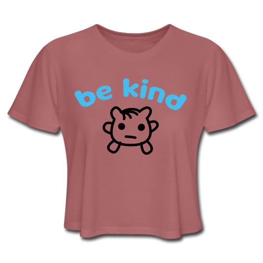 Little Guy Be Kind Women's Cropped T-Shirt