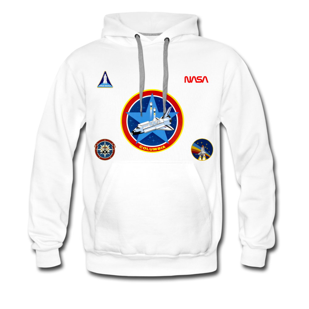 NASA Shuttle Program Hoodie - white