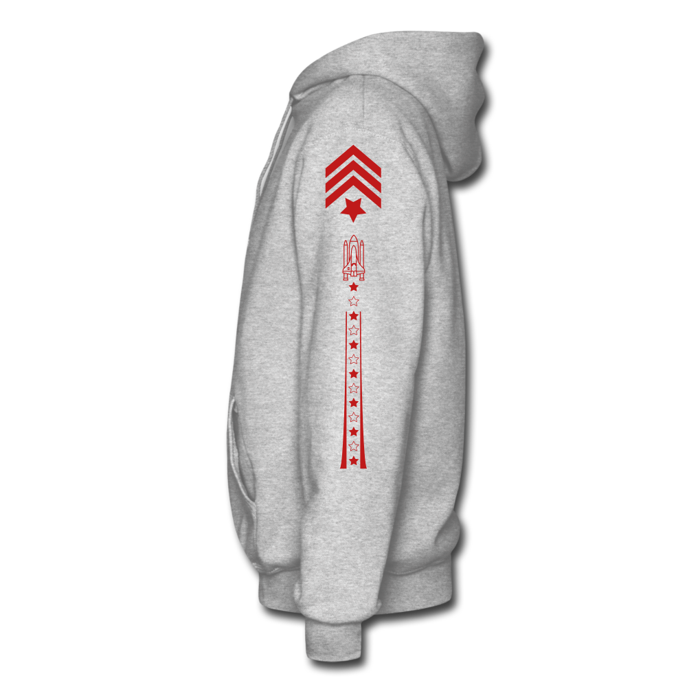 NASA Starline Hoodie - heather gray