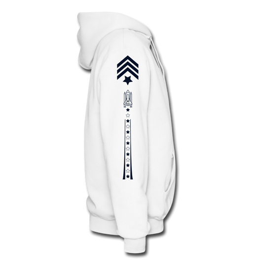 NASA Apollo 17 Hoodie - white