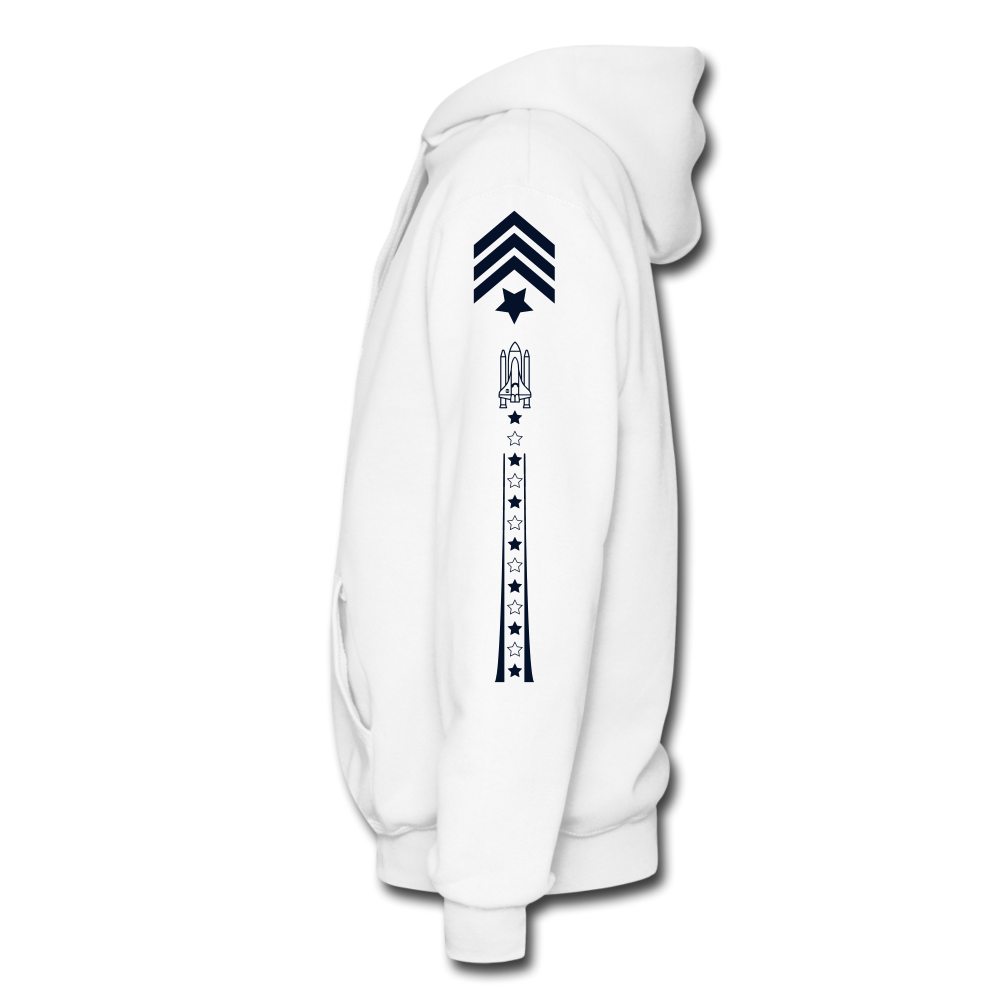 NASA Apollo 17 Hoodie - white
