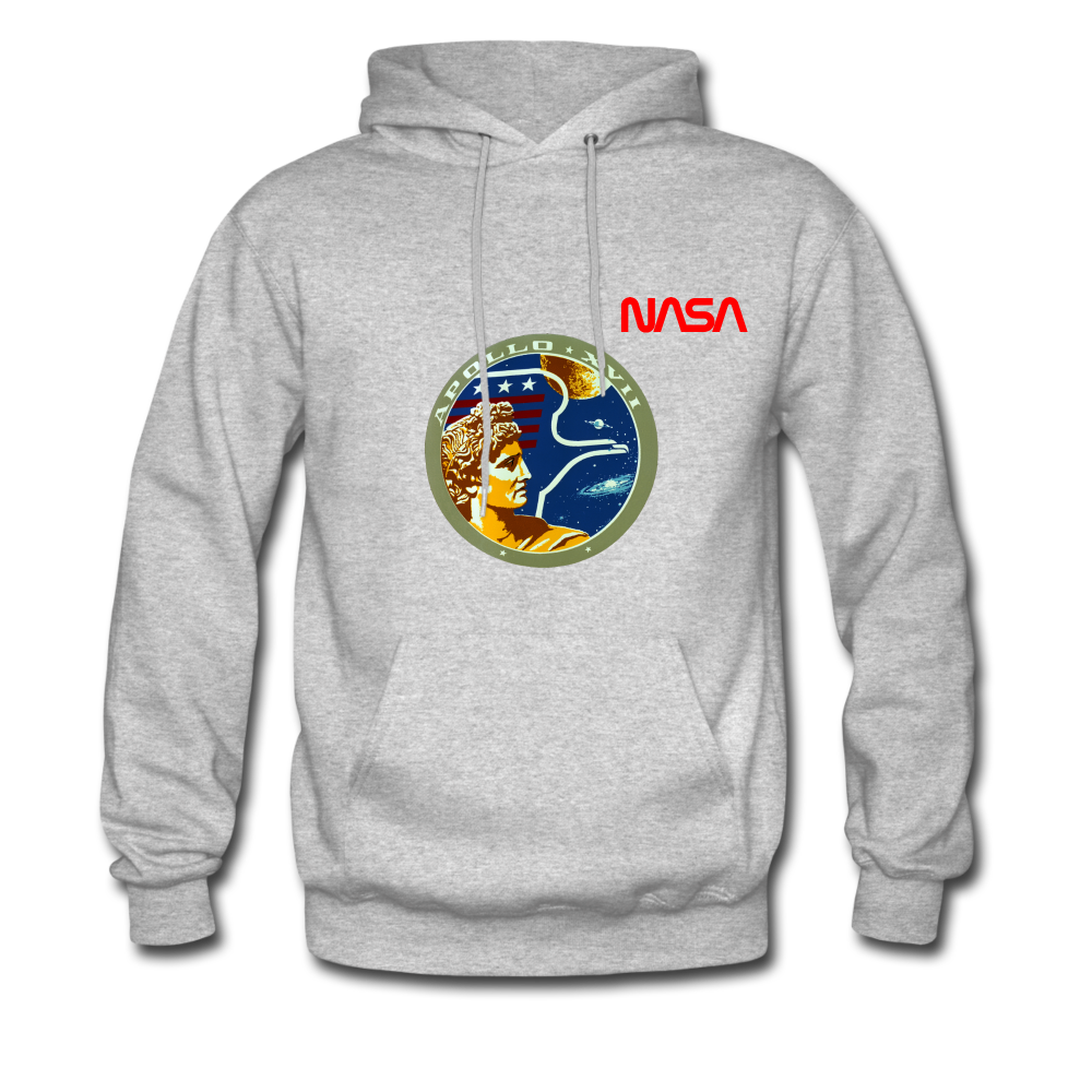 NASA Apollo 17 Hoodie - heather gray