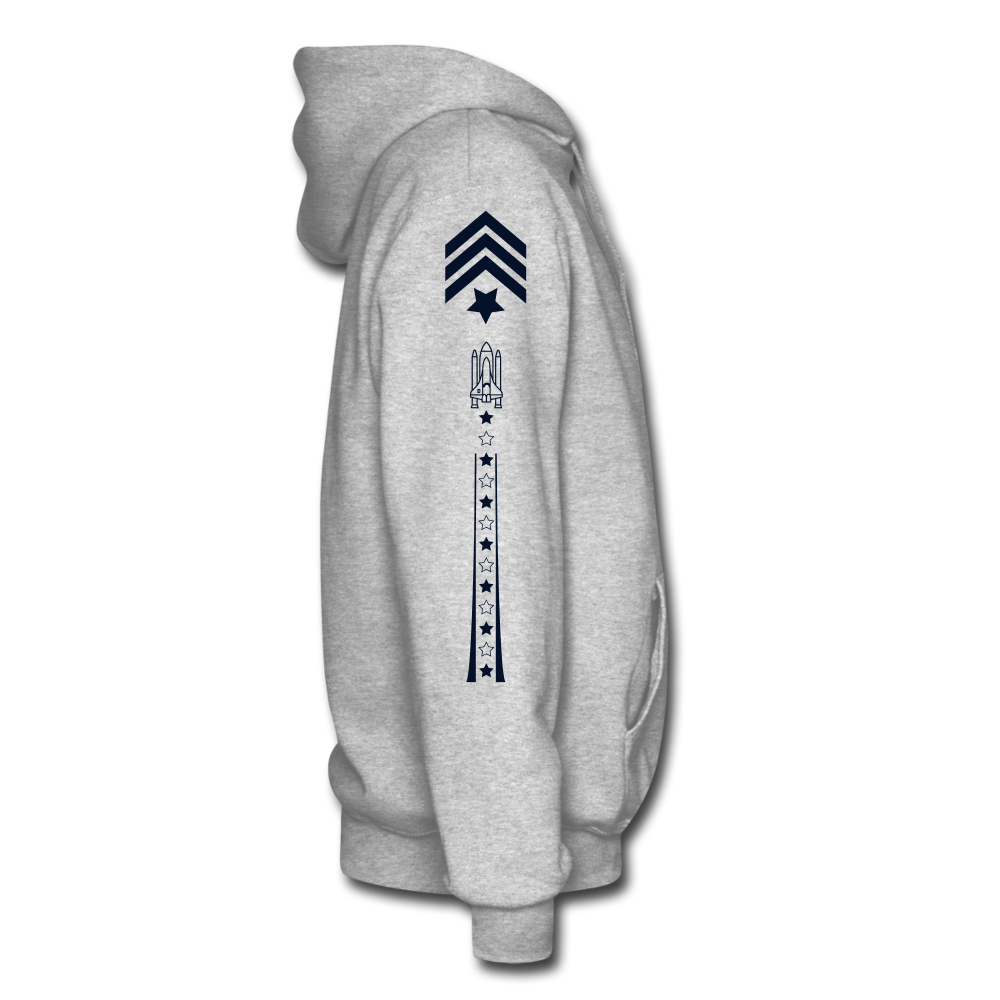 NASA Apollo 17 Hoodie - heather gray