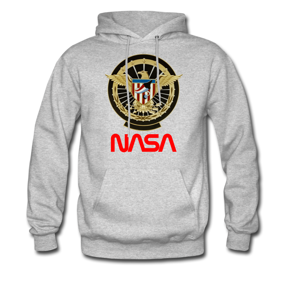 NASA Golden Glory Hoodie - heather gray
