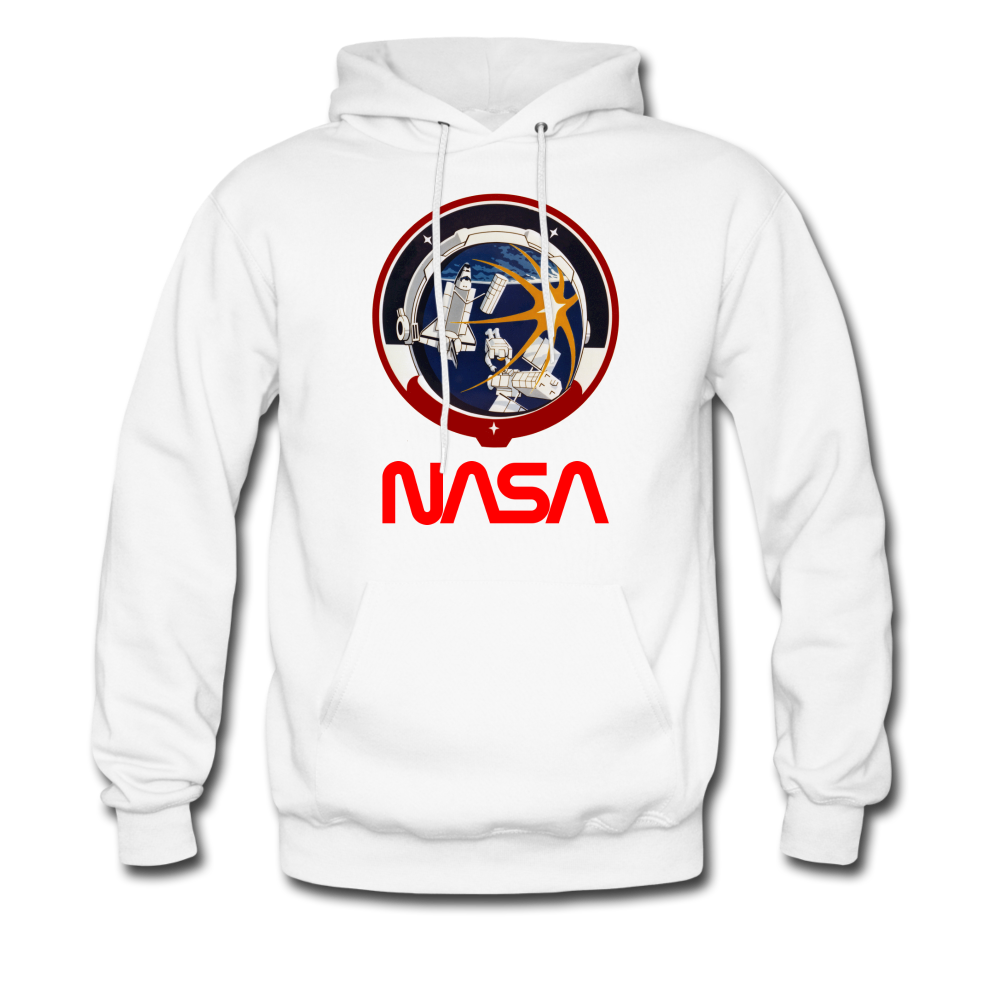 NASA Starburst Hoodie - white