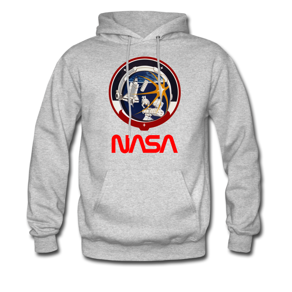 NASA Starburst Hoodie - heather gray