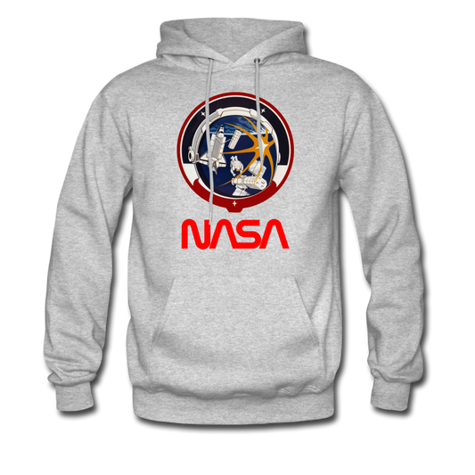 NASA Starburst Hoodie - heather gray