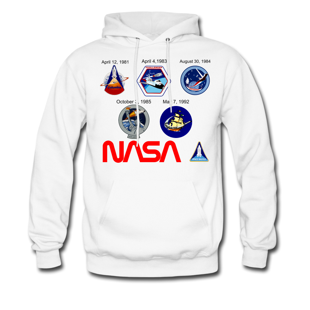 NASA Maiden Voyage Hoodie - white