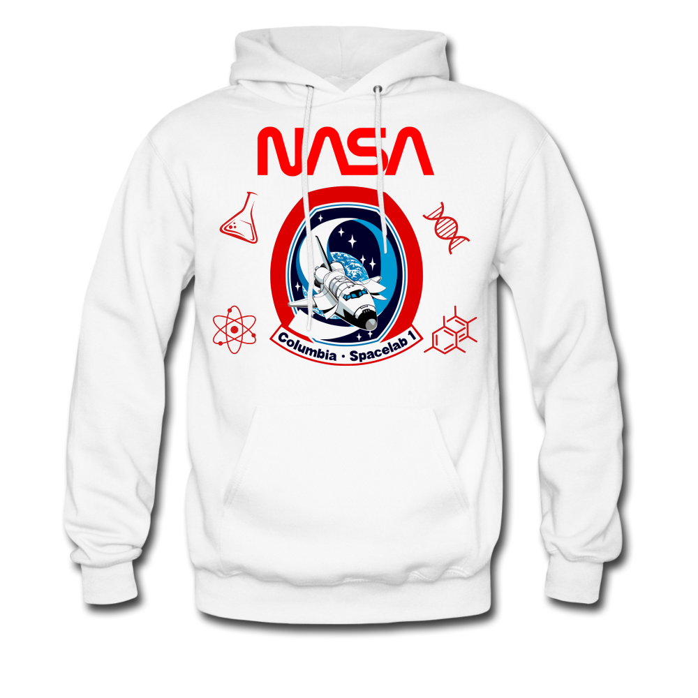 NASA Space Lab Hoodie - white