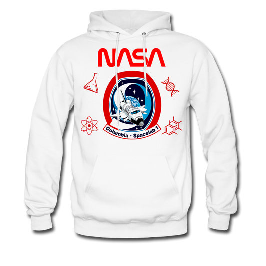 NASA Space Lab Hoodie - white