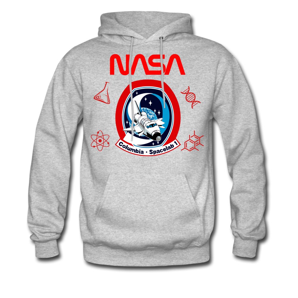 NASA Space Lab Hoodie - heather gray