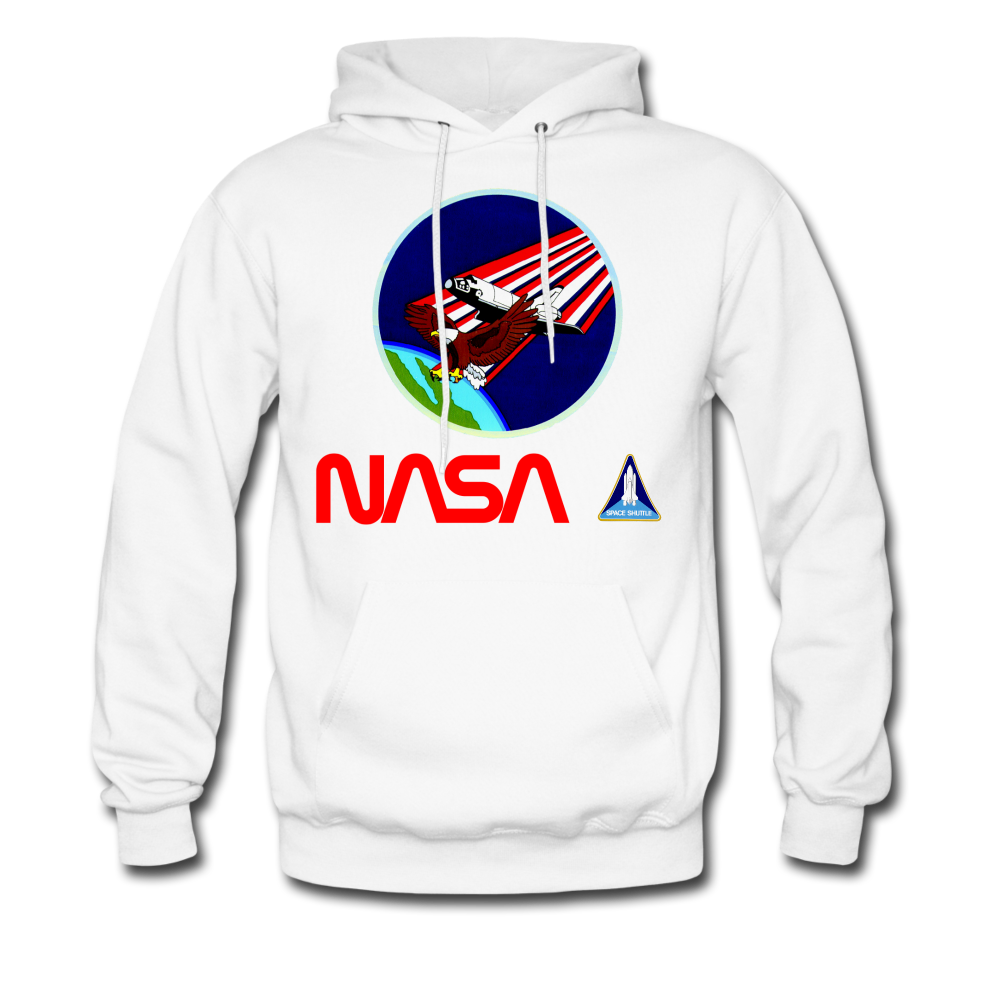 NASA Eagle's Re-entry Hoodie - white