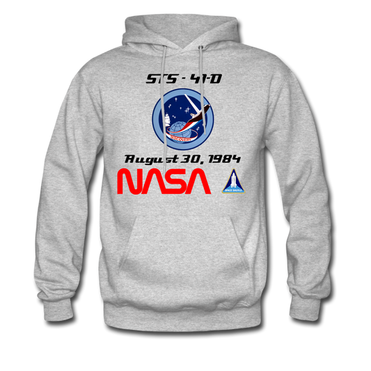 NASA Discovery First Launch Hoodie - heather gray