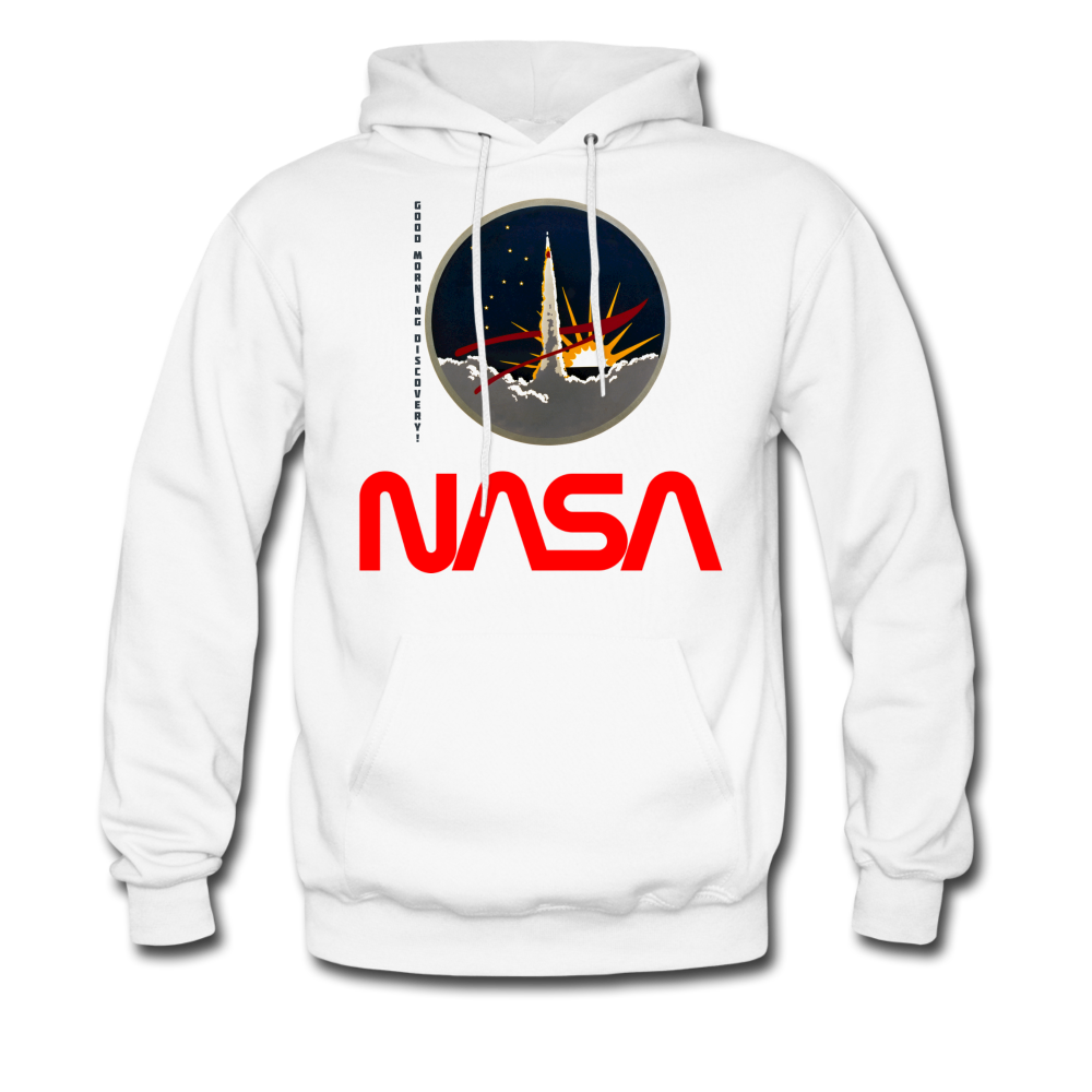 NASA Morning Hoodie - white